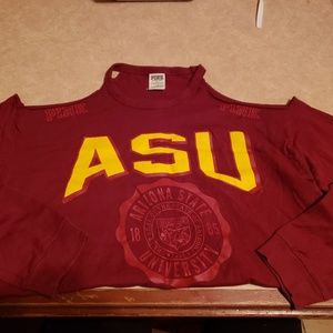 Victoria Secret cut out shoulder shirt